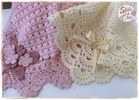 set di lana fatto a mano per neonato con colori pastello