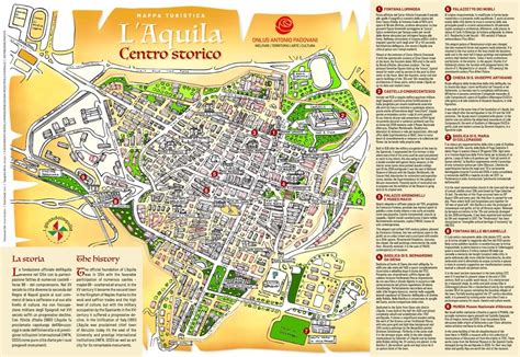 Mappa dell'Università dell'Aquila