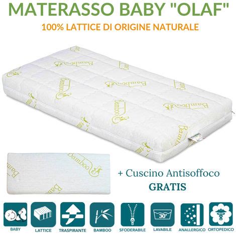 materassino in fibra di bamboo