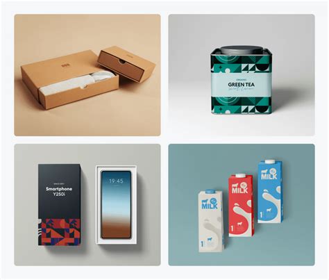 Packaging examples of Latte 1 formulas.