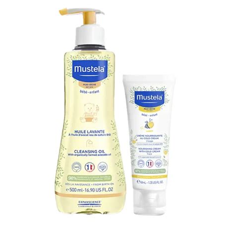 Schema ingredienti Mustela Olio Bagno