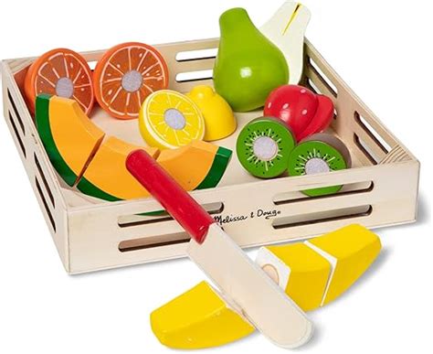 Gioco in legno per tagliare la frutta