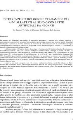 Differenze nel Microbiota tra Neonati Allattati al Seno e con Latte Artificiale