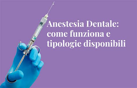 infografica sulle differenze tra le varie tipologie di anestesia regionale