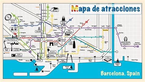 Mappa delle cliniche di fertilità a Barcellona