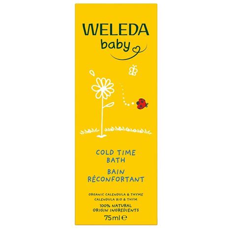 flacone di Bagno Balsamico Cold Time Weleda
