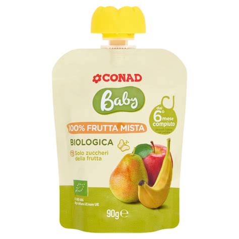 Set di prodotti Conad Baby Natural per l'igiene del neonato