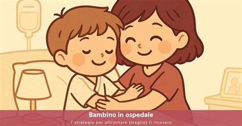 Bambino con un genitore in ospedale, giocando per elaborare l'esperienza