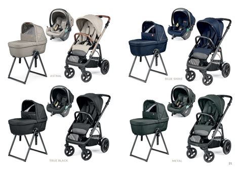 Collezione Peg Perego Elite Luxe colori e materiali pregiati