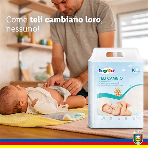 Salviettine e teli per il cambio Lupilu