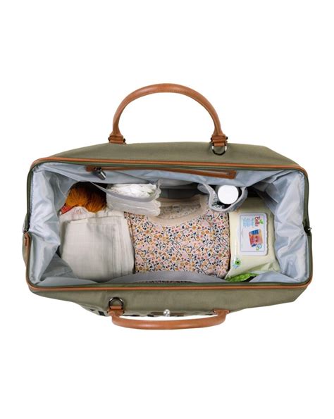 Interno di una borsa cambio ben organizzata