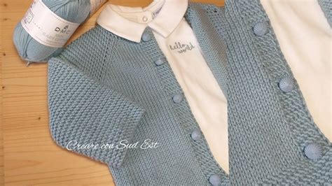 Tipi di costruzione per cardigan e pullover neonato