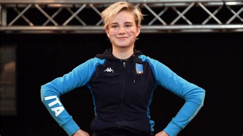 Ritratto di Bebe Vio sorridente