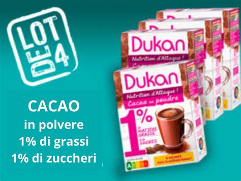 Varietà di preparazioni con latte in polvere Dukan