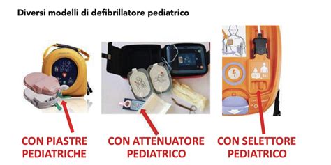 Defibrillatore con selettore pediatrico