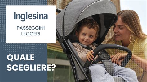 Tipi di passeggini leggeri a confronto