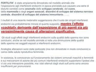 Effetti degli integratori sulla qualità dello sperma