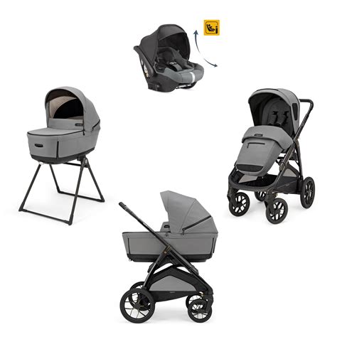 Confronto visivo tra i modelli Inglesina Trilogy, Quad e Aptica
