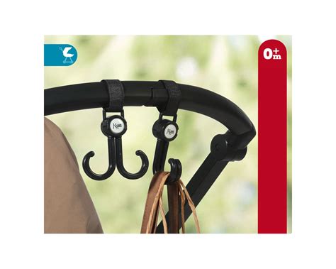 Dettagli dei ganci per passeggino