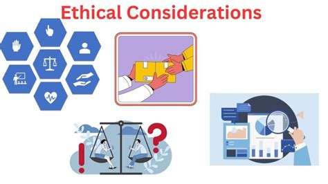 Graphic illustrating ethical considerations in online content