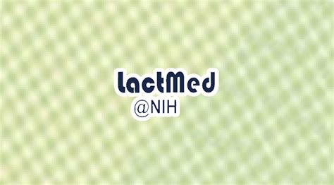 Interfaccia del database LactMed