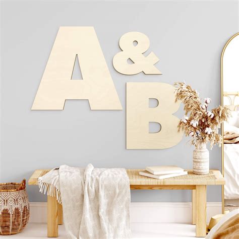 Lettere decorative in legno per personalizzare la cameretta