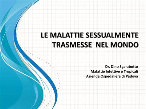 Schema di trasmissione delle malattie sessualmente trasmesse