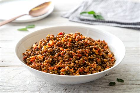piatto di lenticchie