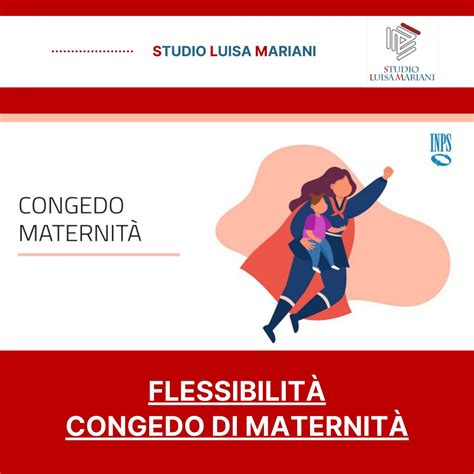 Diagramma flessibilità congedo maternità