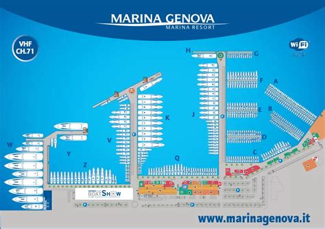 Mappa del Porto di Porto Torres e collegamenti marittimi con indicazione dei moli
