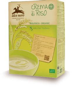 Crema di riso per neonati
