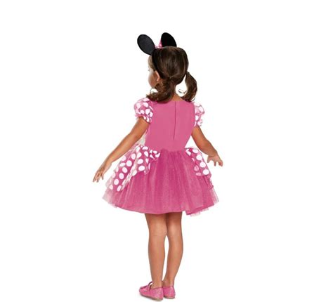Bambina vestita da Minnie Mouse Disney