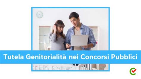 Cronologia delle tutele per la genitorialità nei concorsi