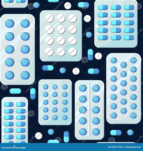 illustrazione di pillole e simobli farmaceutici
