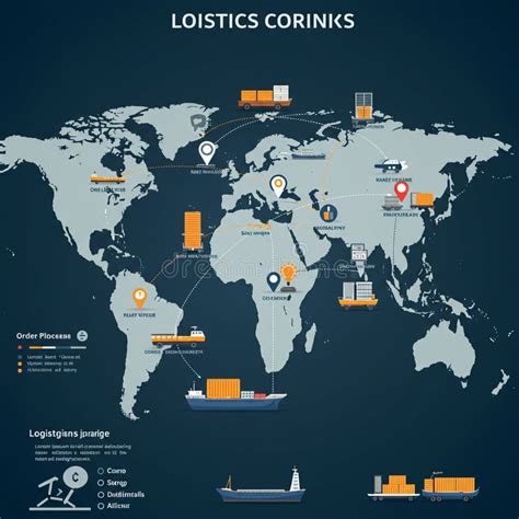Mappa dell'Europa con evidenziate le rotte di spedizione