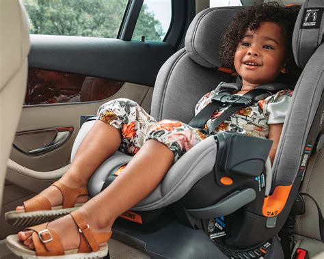 Child growing in a car seat