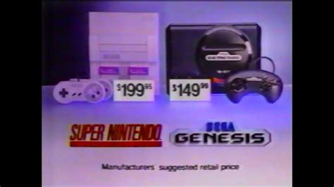 Sega Genesis vs Super Nintendo commercial