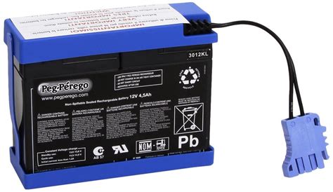 Schema di una batteria Peg Perego con connettore