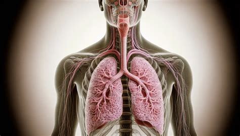 Illustrazione del sistema respiratorio di un bambino con enfasi sulle cavità nasali