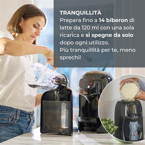 Preparazione del biberon con latte in polvere