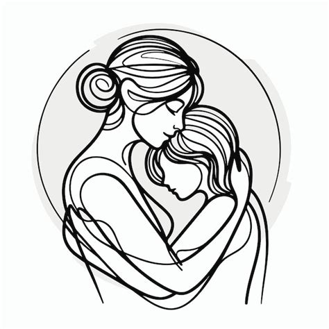 l'abbraccio materno tra una donna e sua figlia