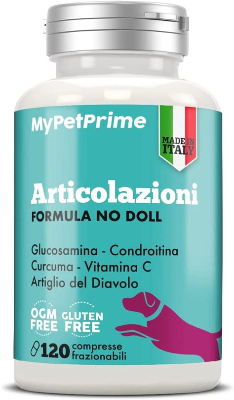 Integratori per la salute articolare del cane