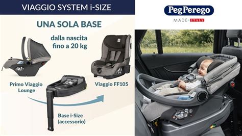 Schema di un sistema modulare Peg Perego