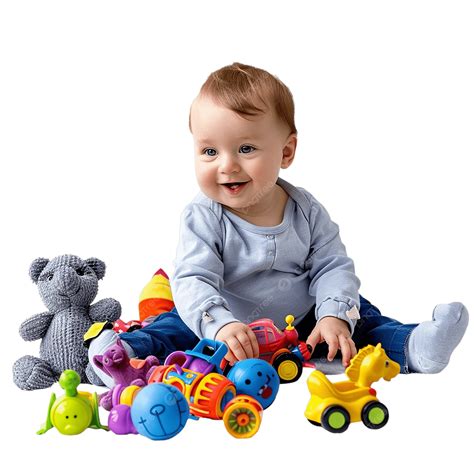 Adult baby playing with toys