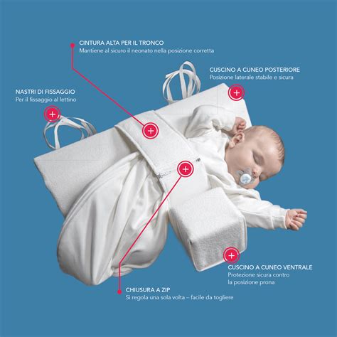 Neonato in posizione neutra con supporto