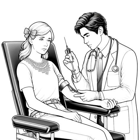 infermiera che esegue un prelievo di sangue per il test Beta hCG
