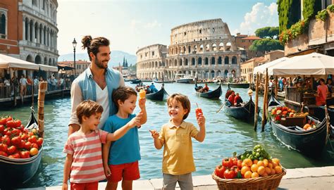 Famiglia con bambini