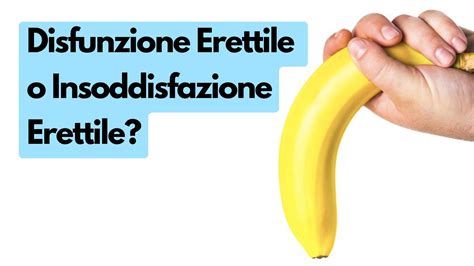 Statistiche sulla Disfunzione Erettile