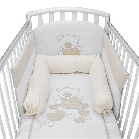 lettino con paracolpi e sacco nanna