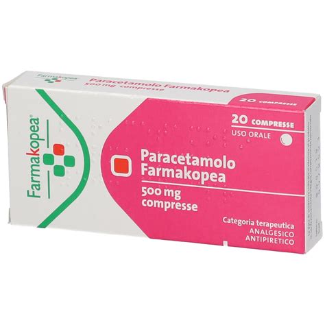 Confezione di paracetamolo con un divieto di accesso per i bambini